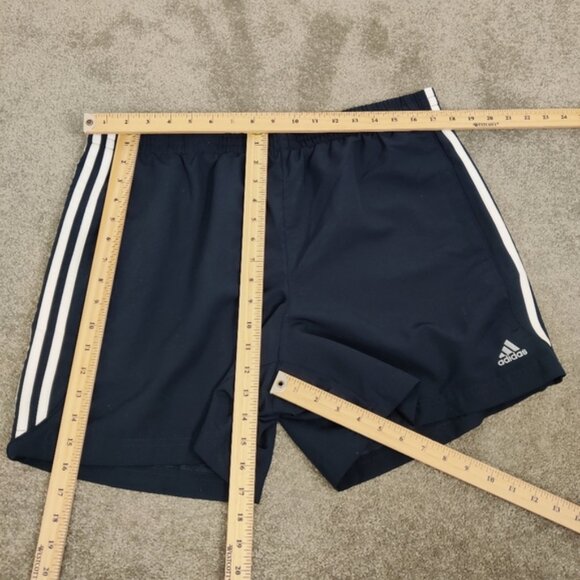 Adidas Essentials Men's Basketball Shorts in Dark Blue Size 2XL Athletic Sporty - Picture 5 of 9